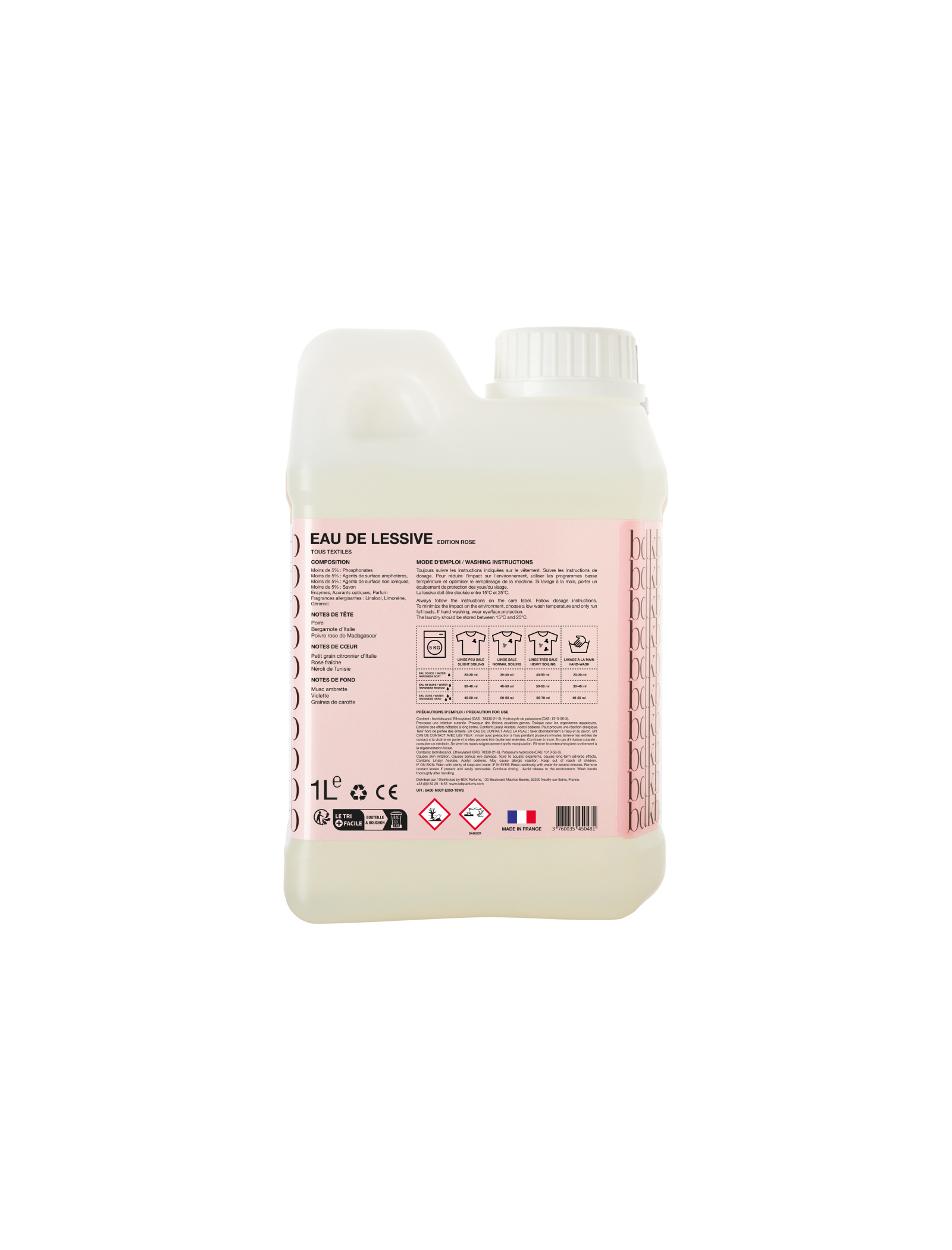 Eau de Lessive Édition Rose